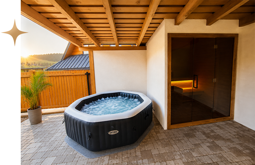 Vírivka wellness v Baníckom Dome Špania Dolina